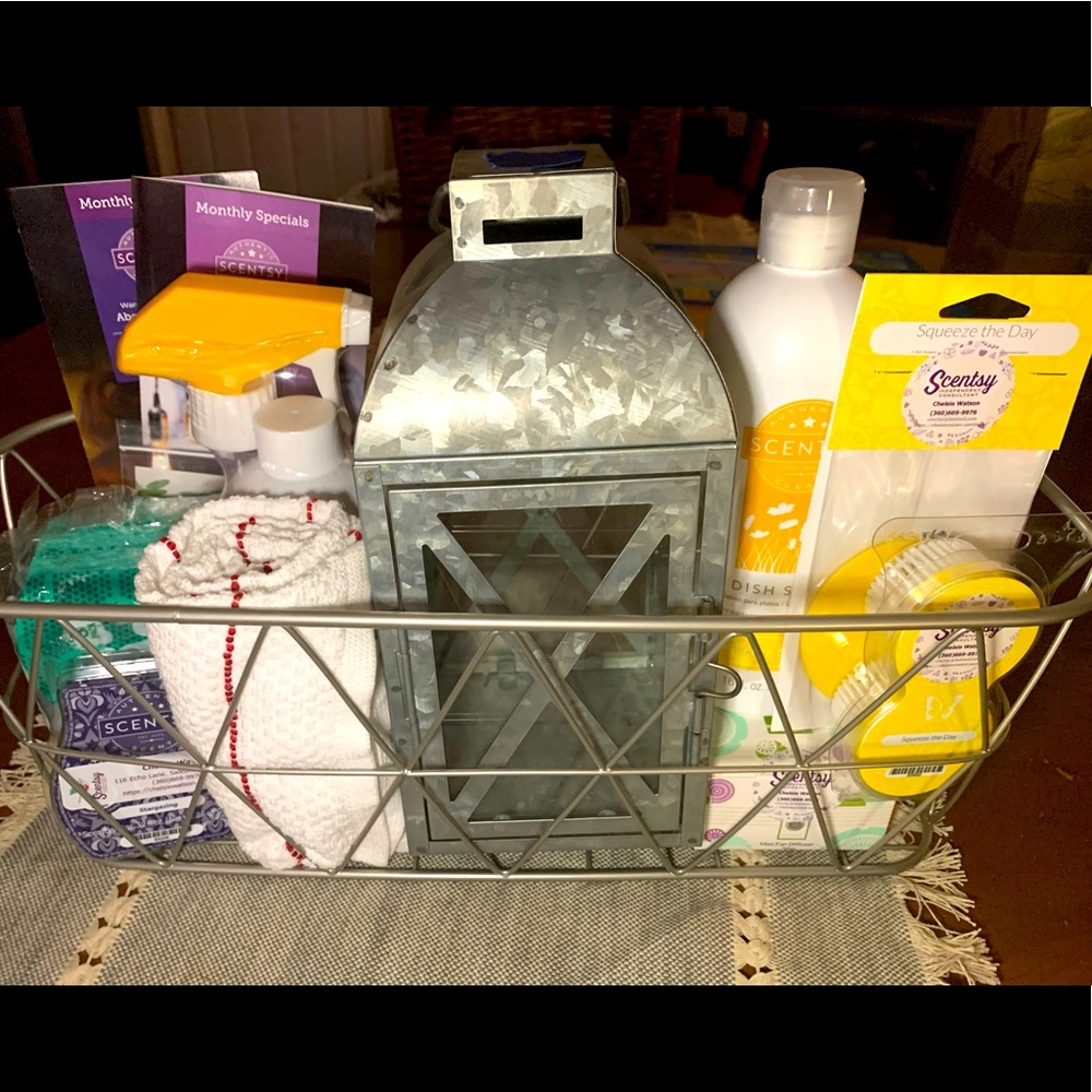 Squeeze the day Scentsy basket!